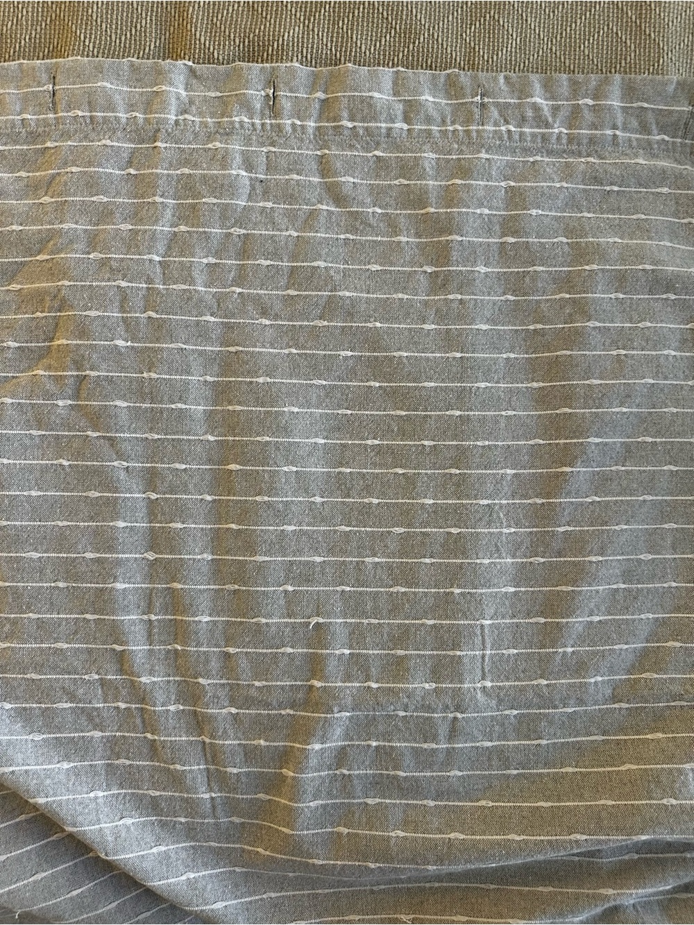 Shower curtain 100% cotton like new - Picture 3 of 5